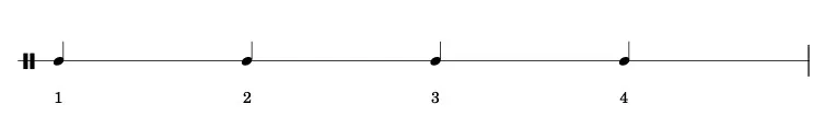 4/4λ°μ ν λ§λμ 4λΆμν λ€ κ°μ μΉ΄μ΄νΈ